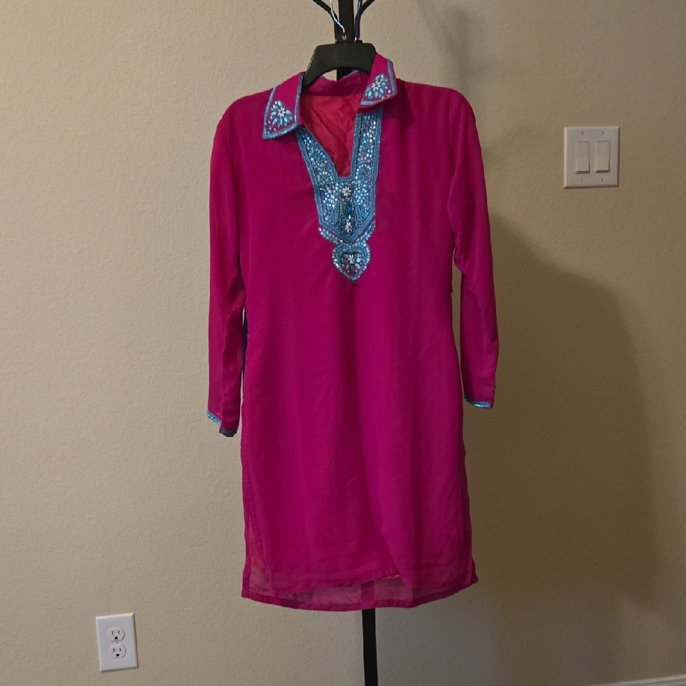 Elegant Pink Kids Formal Dress